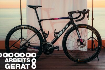 Arbeitsgerät – BH Ultralight bei Team Burgos BH: Climbers-Bike als Profi-Rennrad