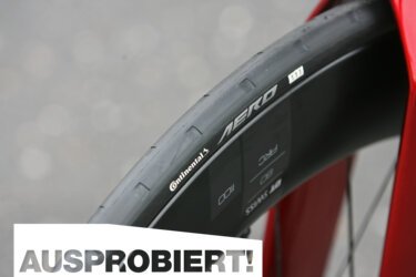 Neuer Continental Aero 111 Reifen im Test:  Macht schneller als ein Aero-Laufrad allein