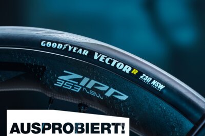 Neue Goodyear VectorR Reifen von Zipp: Rennrad-Reifen für Zipp im Praxis-Test