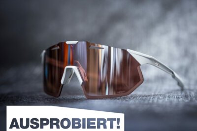 100% Hypercraft SQ Rennrad-Brille im Test: 23 Gramm für lange Ausfahrten
