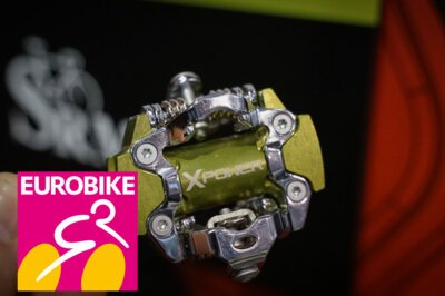Eurobike 2019: SRM XPower Leistungsmessung am SPD-Pedal