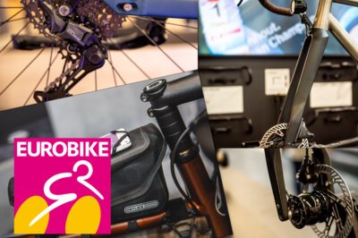 Eurobike 2023: Shimano Cues Schaltgruppe, Deda Carbon-Gabel & neue Ortlieb-Taschen