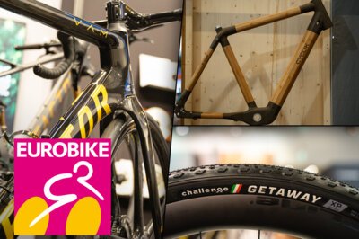 Eurobike 2023: Factor Ostro VAM Ltd, Challenge Reifen, Cyclik Bambus Gravel