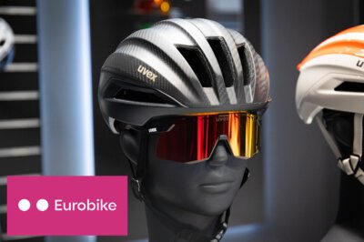 Eurobike 2025 :  Neue Uvex Road- und Gravel-Helme – Pace Stage Brille