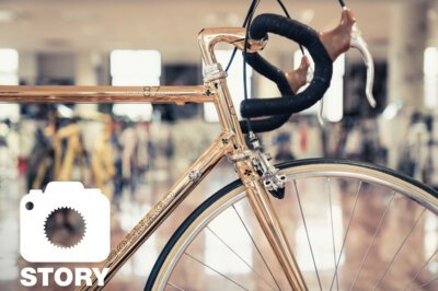 Colnago 87 Oro: Einzigartiges Colnago Arabesque zum Geburtstag der Rahmenbau-Legende