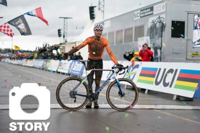 Cyclo-Cross WM 2020: Van der Poel Schnellster im Schlamm