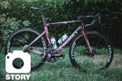 Sonderedition zur Ciclamino-Premiere: Sagans Specialized Tarmac SL7 vom Giro