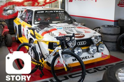 Das Gravel Bike zum Rallye-Boliden: Festka Rover Audi Quattro Edition