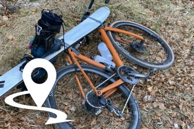 Inspiration am Montag: Skitour ab München und retour per Rennrad