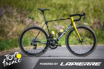 Tour der France 2025 – Arbeitsgeräte: Neues Cervélo R5 und S5 bei Visma Leasa A Bike