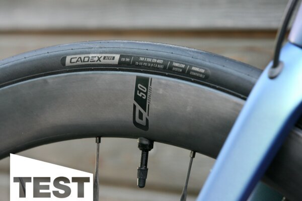 Cadex 50 Ultra Aero-Laufradsatz im Test: Schnelle Allrounder mit Aero-Reifen