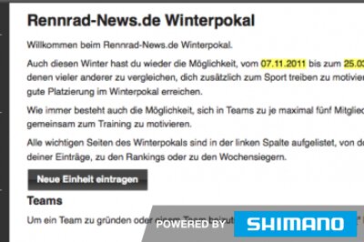 Winterpokal-Auswertung: 40 Jahre Sport und zwei klare Sieger